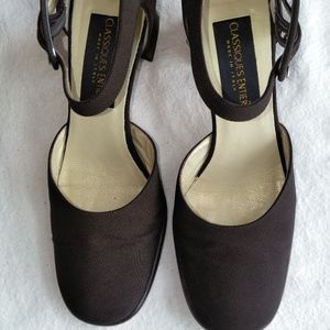 Brown MaryJane heels Women Classiques Entier 7.5